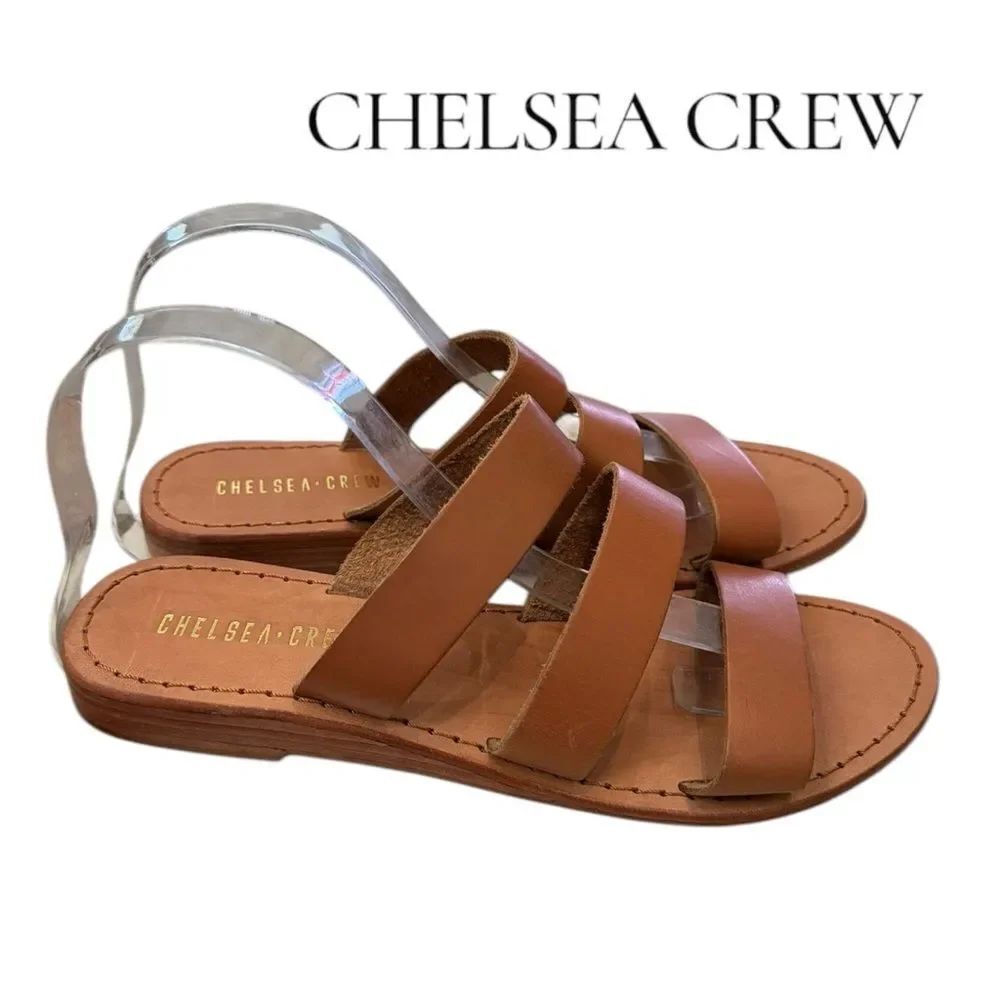 Chelsea Crew Made For Happy Days Leather Slide Sandasl from Modcloth 39
